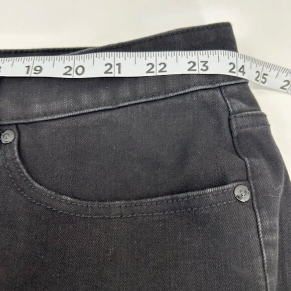 Lane Bryant Flex Ultimate Stretch High Rise Skinny Jeans Size 28 Black - Picture 5 of 7